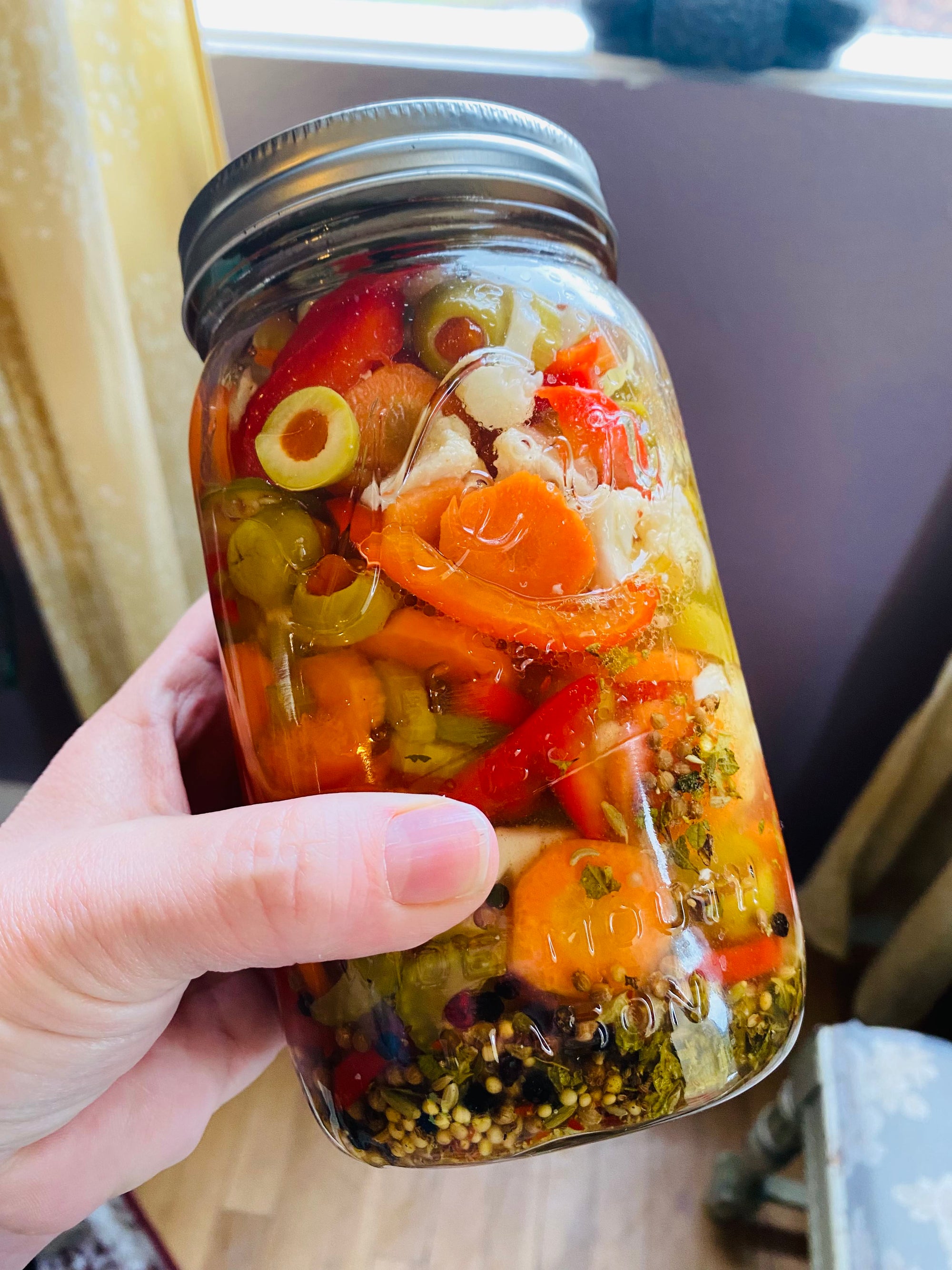 Giardiniera, recipe (Kelly Hogaboom / Bespoke Hogaboom)