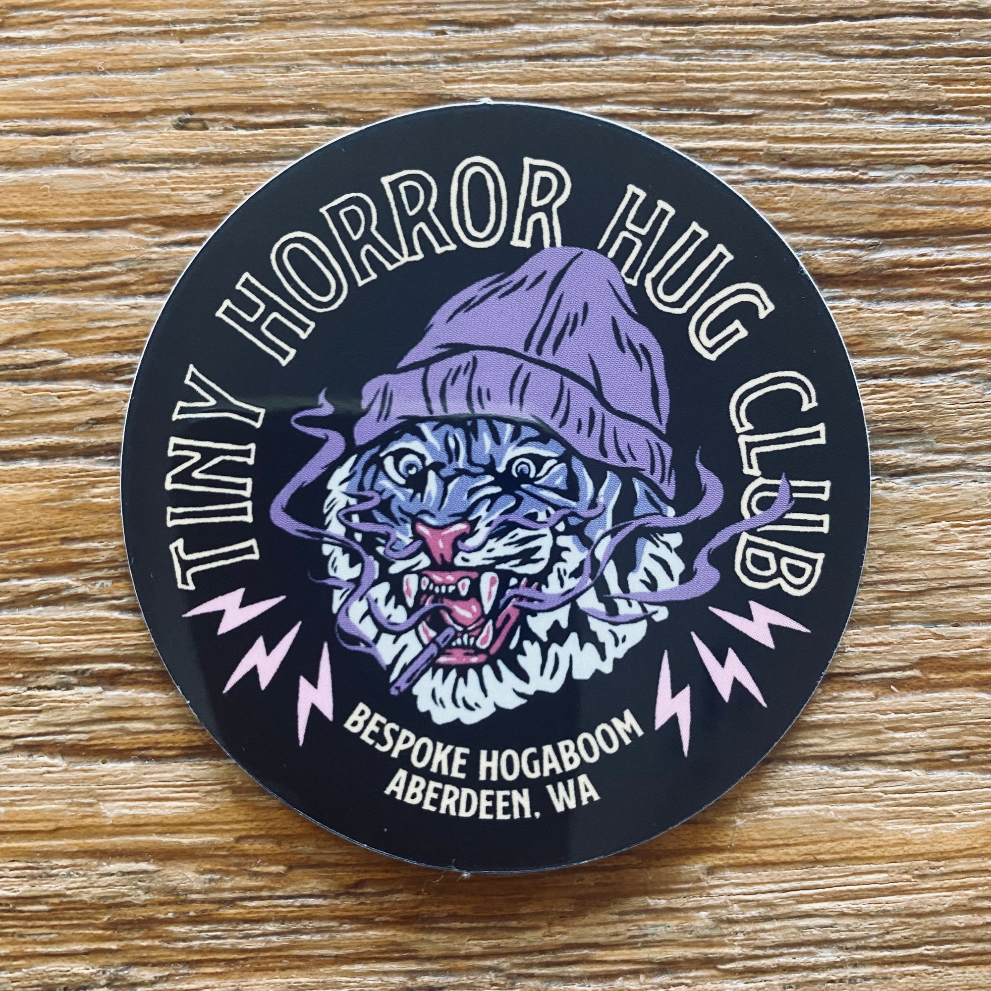 Tiny Horror Hug Club Sticker
