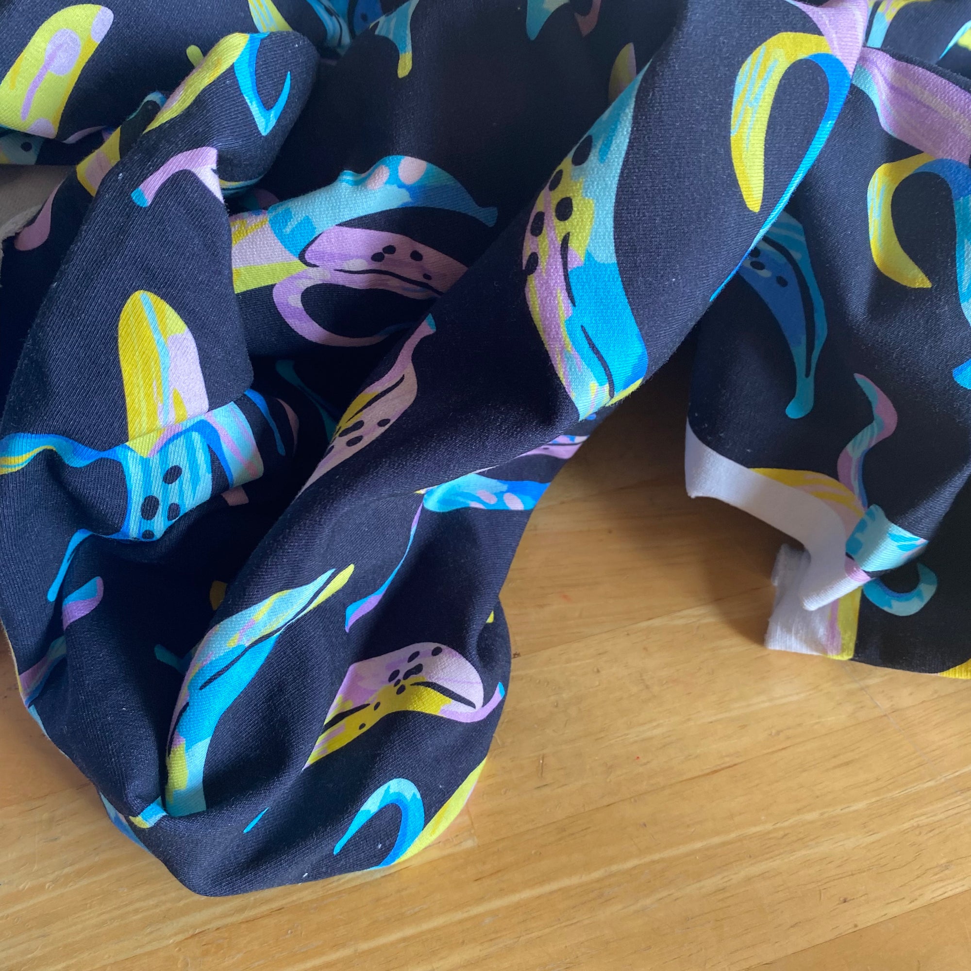 Bamboo/Cotton French Jersey, Electric Banana