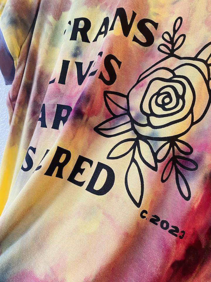 TRANS LIVES ARE SACRED Tee (super limited stock)